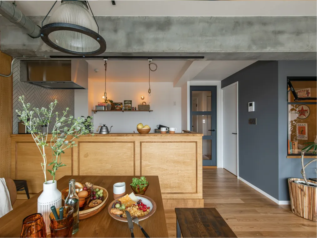 デザイン性の高いリノベーション